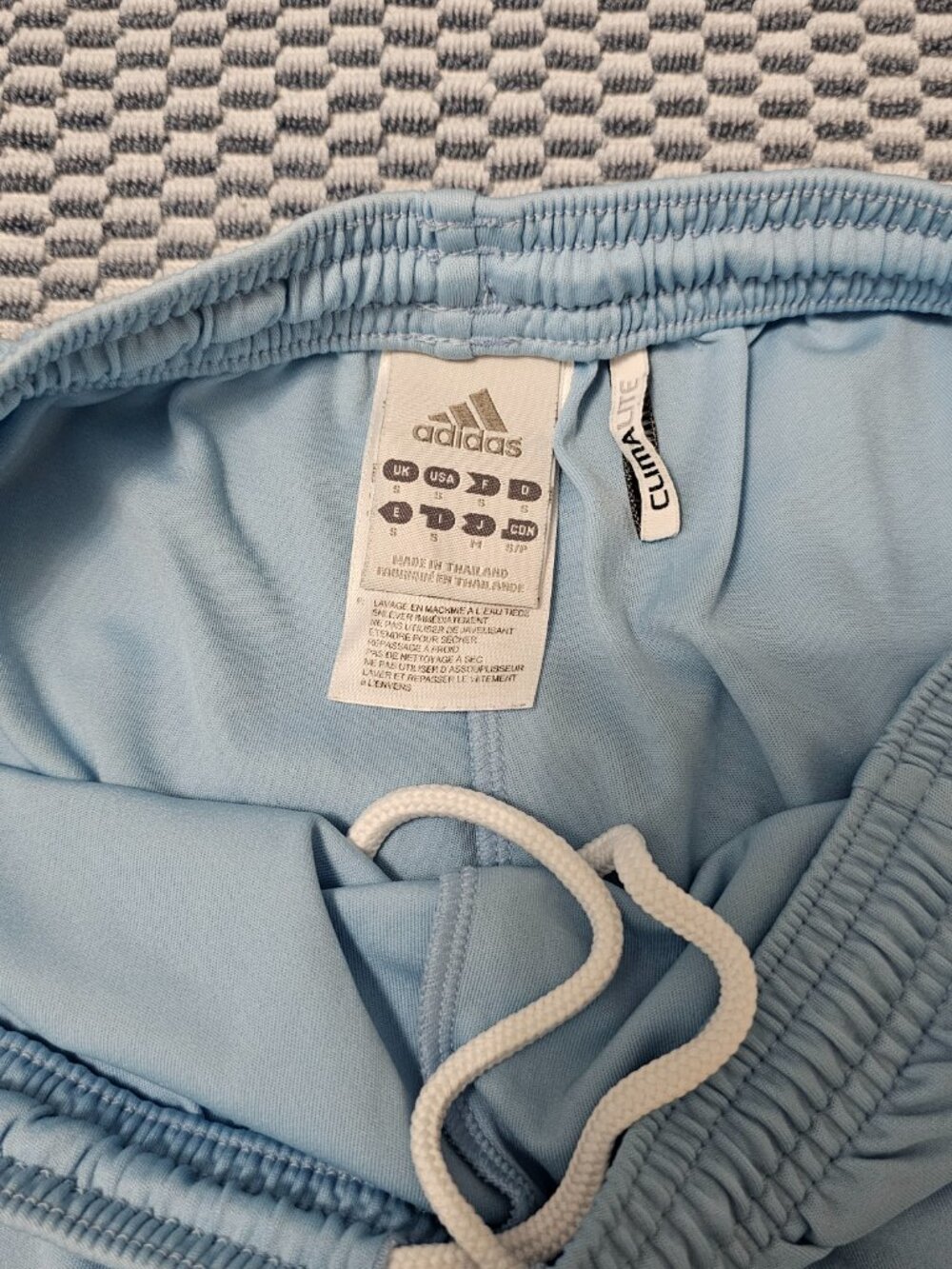 Adidas Climalite Athletic Training Shorts Light Blue Women's - Size Small - Picture 4 of 6